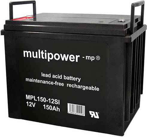 Multipower MPL150-12SI AGM Longlife-Bleiakku 12V 150Ah – M6