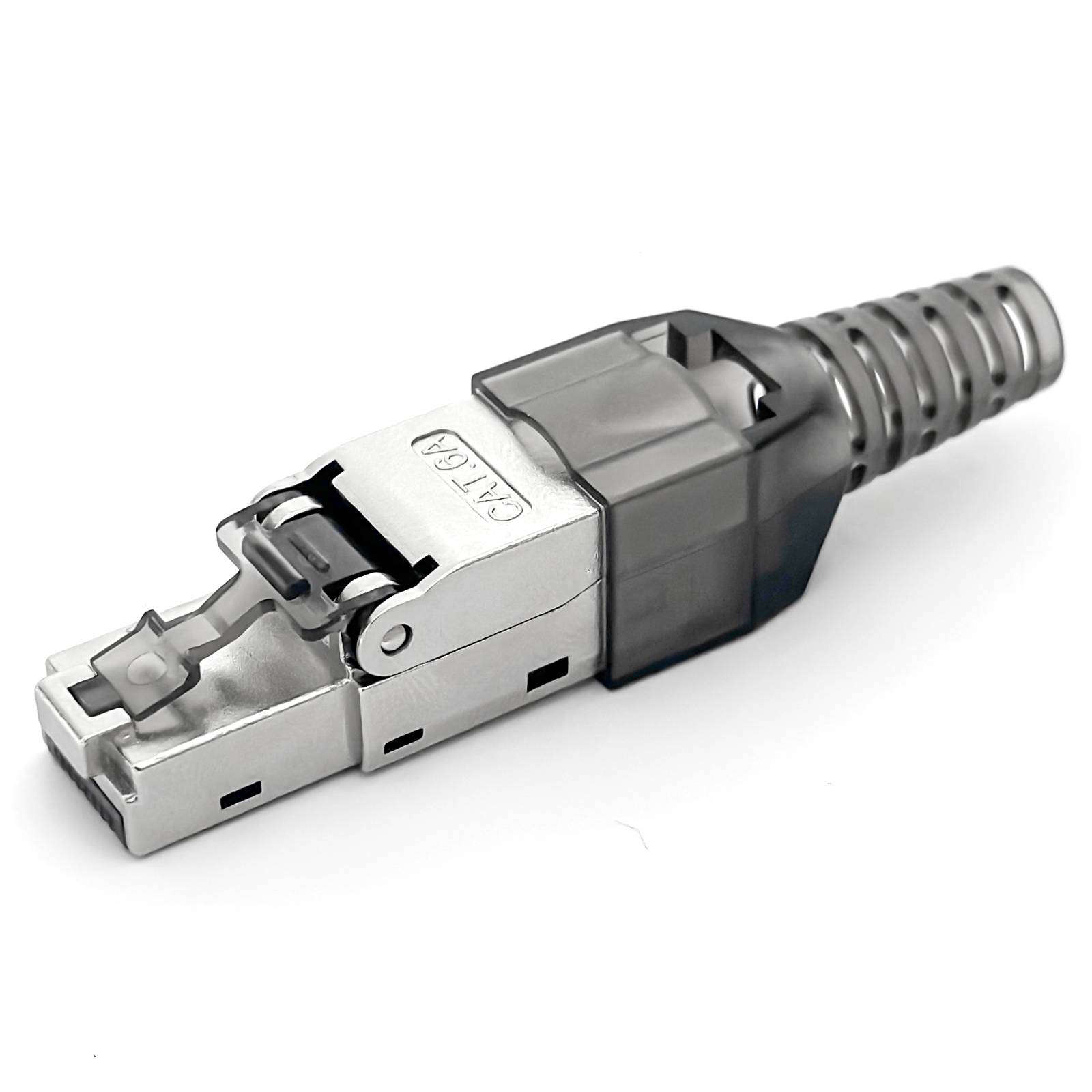 hb-digital RJ45 Stecker CAT 6a Netzwerkstecker LSA