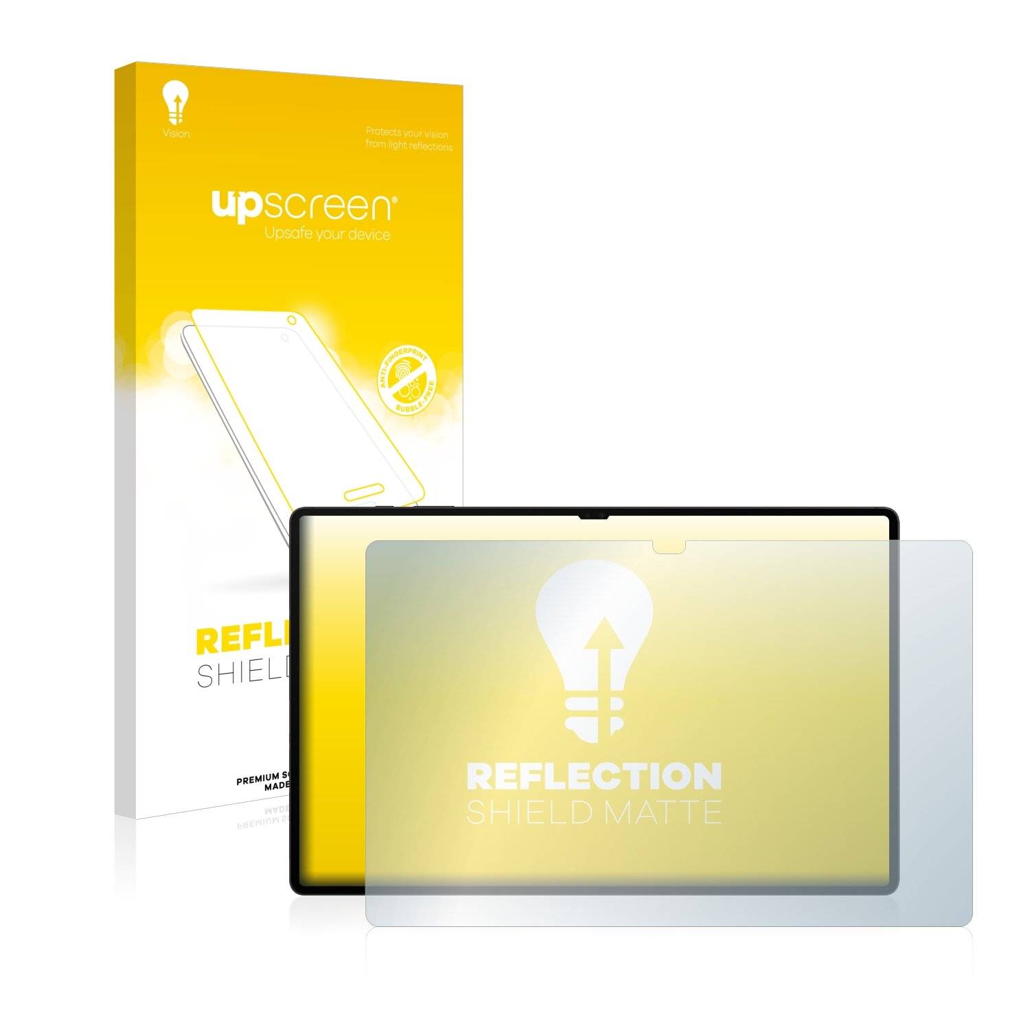 upscreen Reflection Shield Matte Premium Displayschutzfolie für Samsung Galaxy Tab S8 Ultra