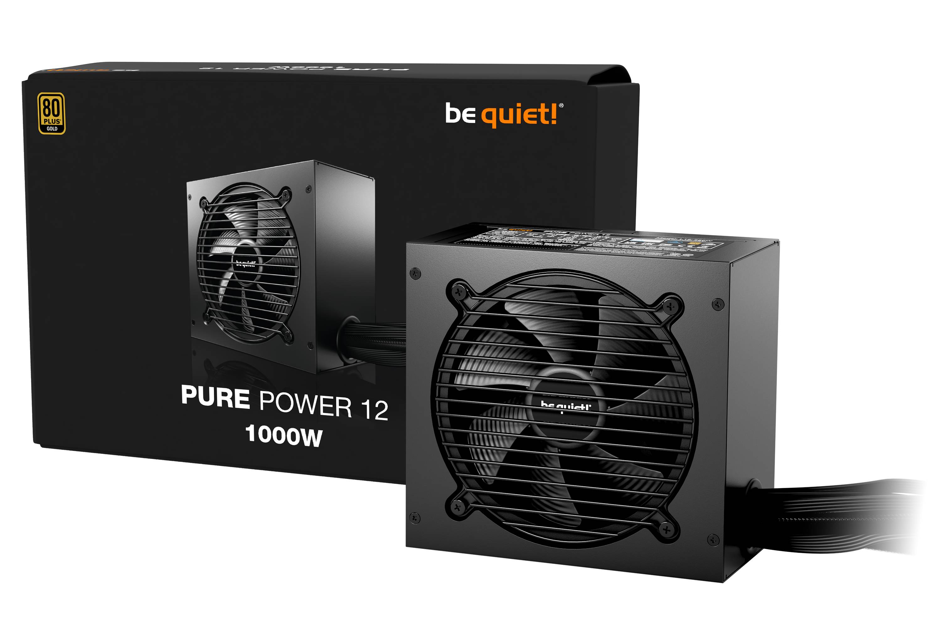 Be Quiet! Pure Power 12 1000W - PC-/Server Netzteil - ATX