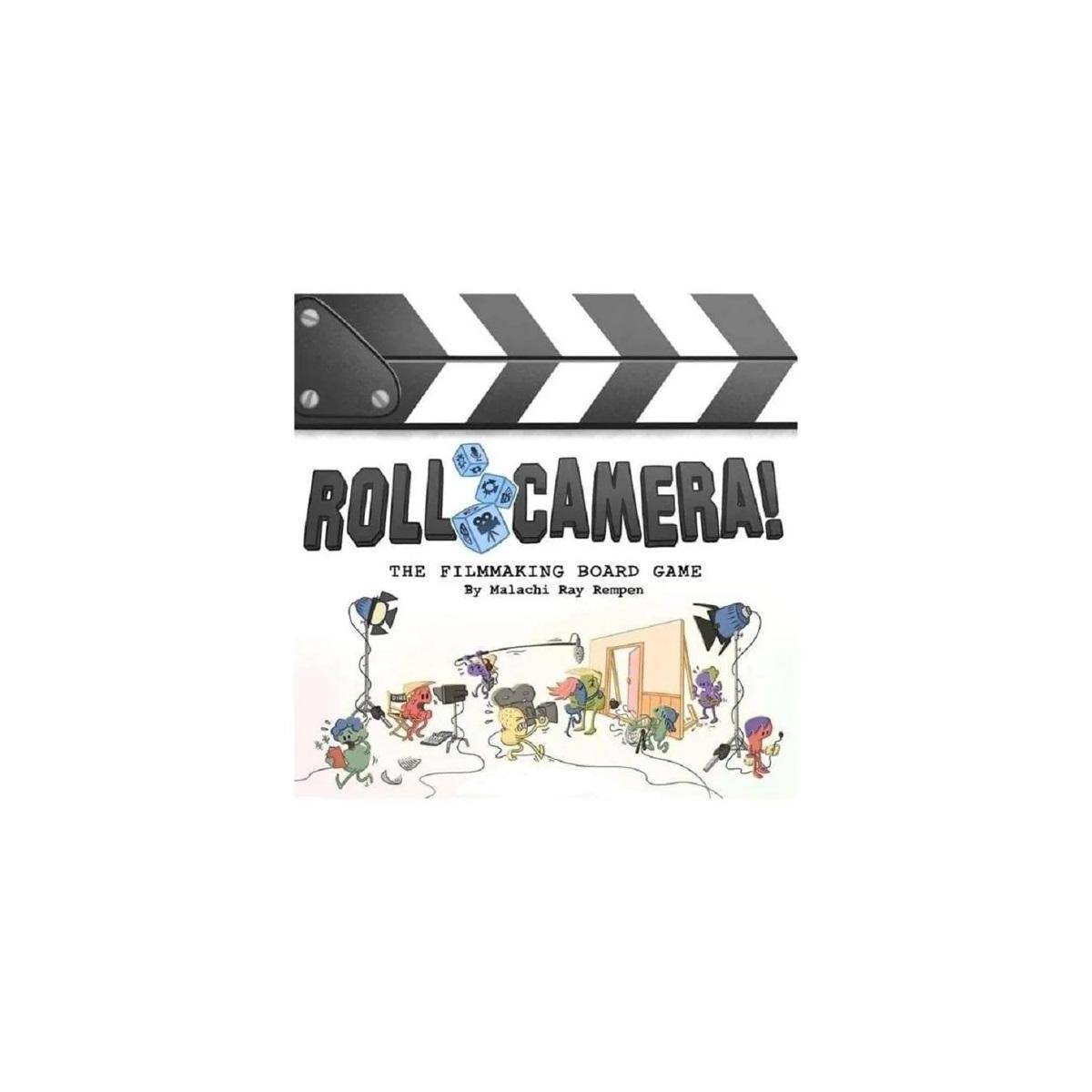 KOBD0028 - Roll Camera! Das Filmemacher - Brettspiel für 1 - 4 Spieler, ab 10 Jahren