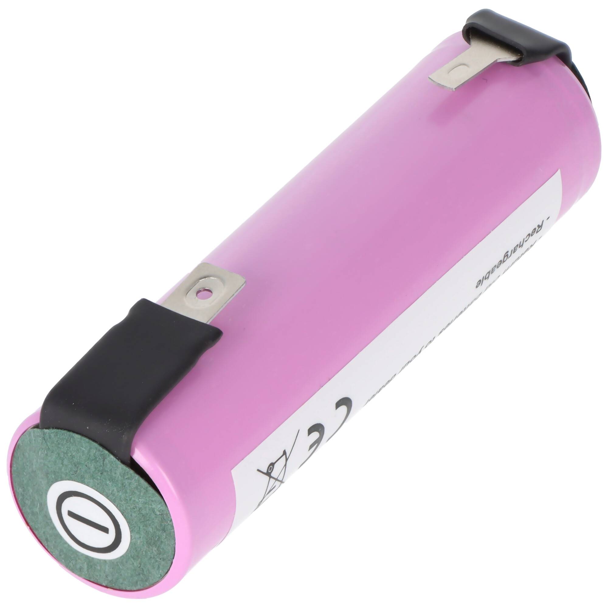 Li-ion Akku 18650 mit Lötfahnen für Garten Akku-Werkzeuge Li-ion, 3,7V, 2600mAh, 9,6Wh