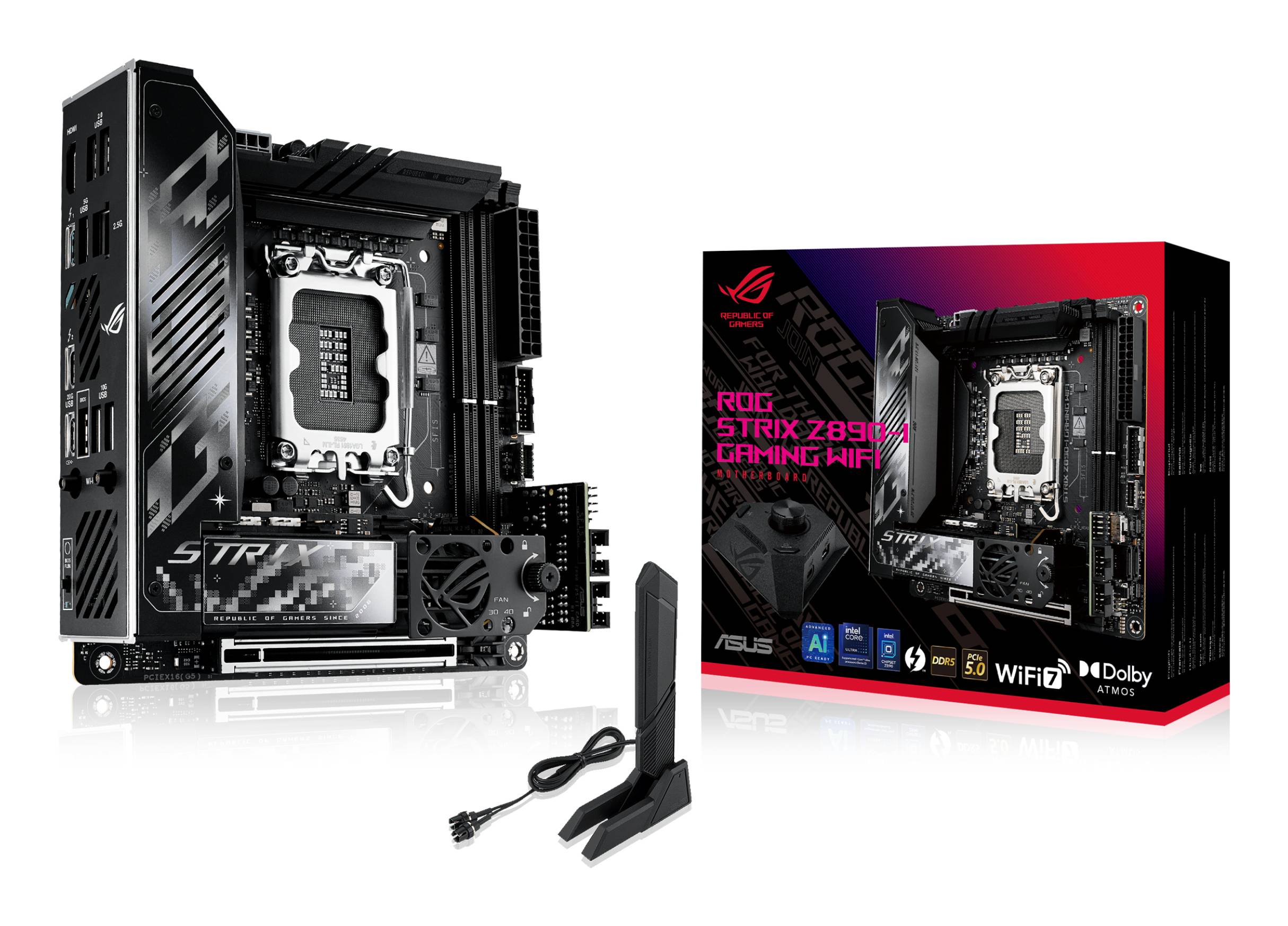 MB ASUS ROG STRIX Z890-I GAMING WIFI (Intel,1851,DDR5,ATX)