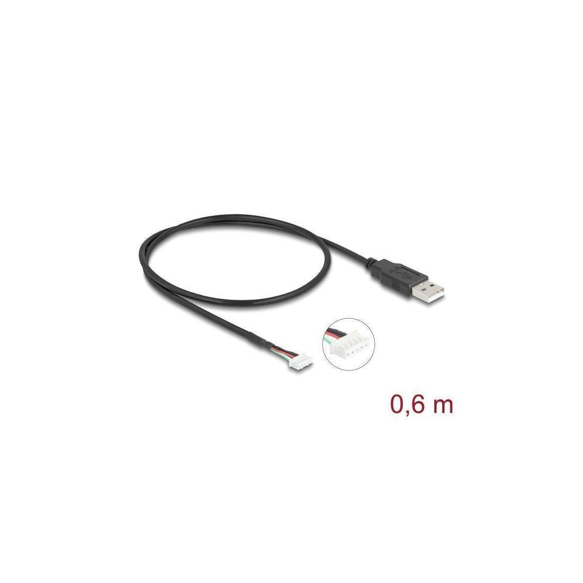 Delock USB 2.0 Anschlusskabel für 5 Pin Kameramodule 0.6 m 0,6 m 5-polig
