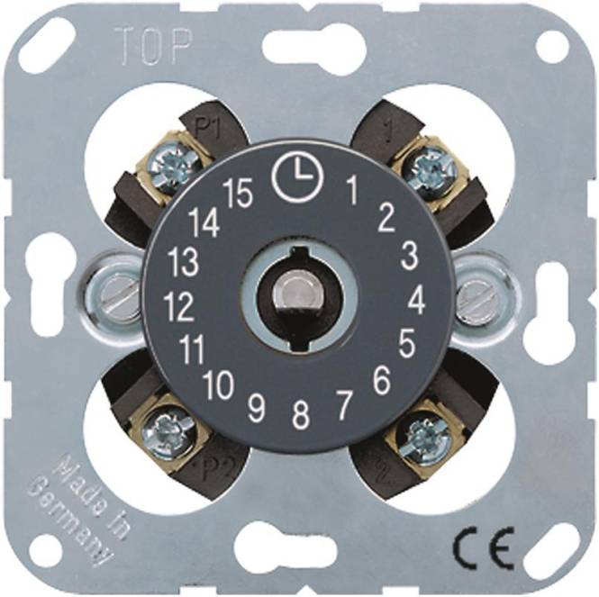 JG Schaltuhr 2-pol.15 Min. 11015 Install.Baumaterial Schaltermat/Geb.Steu Schalter Steckdosenm