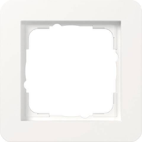 GIRA 0211150 Abdeckrahmen 1f Gira E1 Reinweiß Install.Baumaterial Schaltermat/Geb.Steu Schalter
