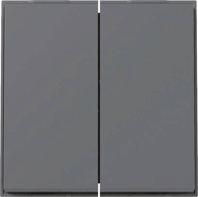 GIRA 329567 Wippe 2fach TX_44 WG UP Anthrazit Install.Baumaterial Schaltermat/Geb.Steu Schalter