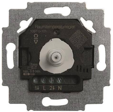BJ RTR Raumtemperaturregler 1097 U-101 Einsatz Wechsler Drehregler Install.Baumaterial Schalter