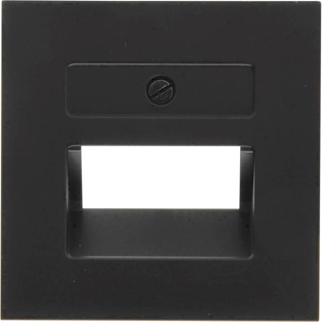 Kopp HK07-UAE Abdeckung Farbe: 371750005 schwarz matt Install.Baumaterial Schaltermat/Geb.Steu