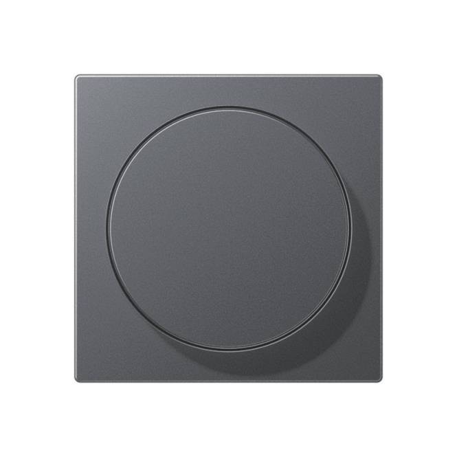 Jung Abdeckung m.Drehknopf A1740BFANM Install.Baumaterial Schaltermat/Geb.Steu Schalter Steckdosenm