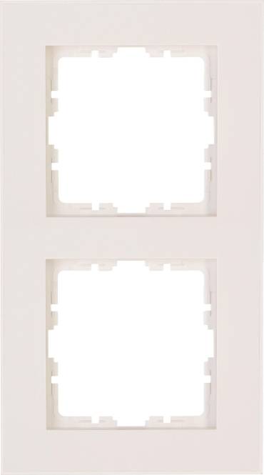 Kopp HK07 PURE Abdeckrahmen 406929008 2fach reinweiß Install.Baumaterial Schaltermat/Geb.Steu