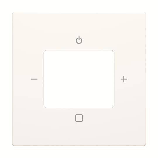 BJ Zentralscheibe 8252-884-101 studioweiß matt Install.Baumaterial Schaltermat/Geb.Steu Schalter