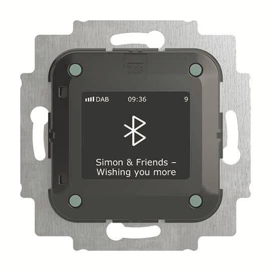 BJ Busch-Radio Btconnect DAB+ 8217 U-101 Install.Baumaterial Schaltermat/Geb.Steu Schalter