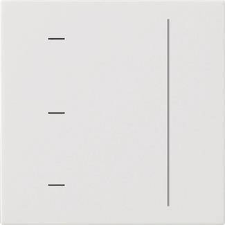 GIRA 536503 S3000 Touchaufsatz System 55 Reinweiß glänzend Install.Baumaterial Schalter