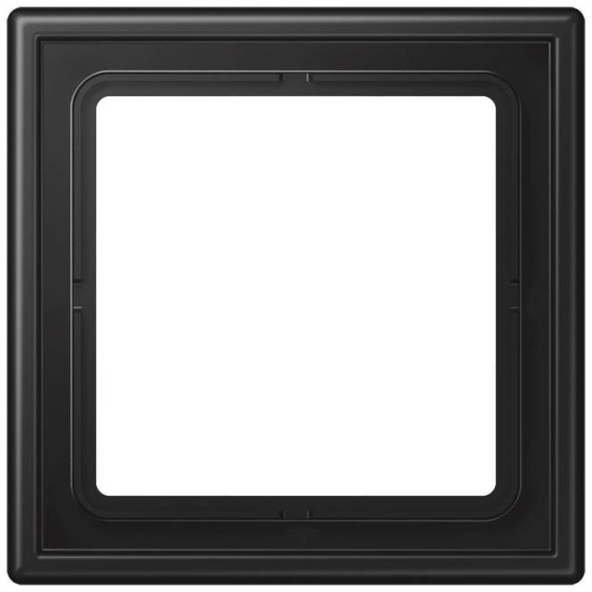 Jung Rahmen 1f LS981SWM graphitschwarz Install.Baumaterial Schaltermat/Geb.Steu Schalter Steckdosenm