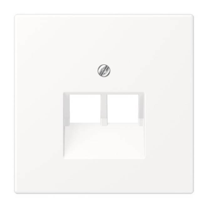 Jung Abdeckung LS969-2UAWWM f.IAE/UAE-Anschlussdose alpinweiß Install.Baumaterial Schalter