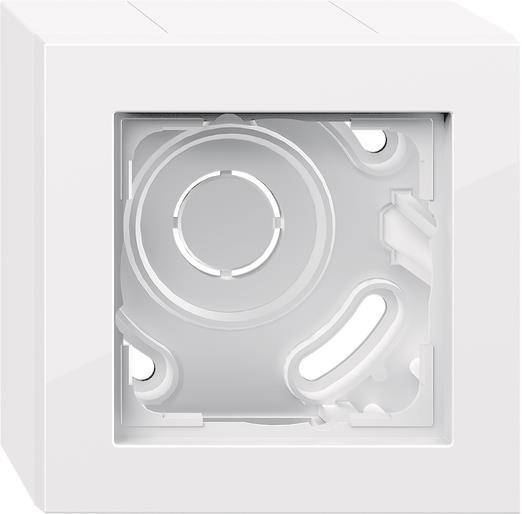 GIRA 106129 AP-Gehäuse 1fach+Rahmen E2 Reinweiß glänzend Install.Baumaterial Schaltermat/Geb.Steu