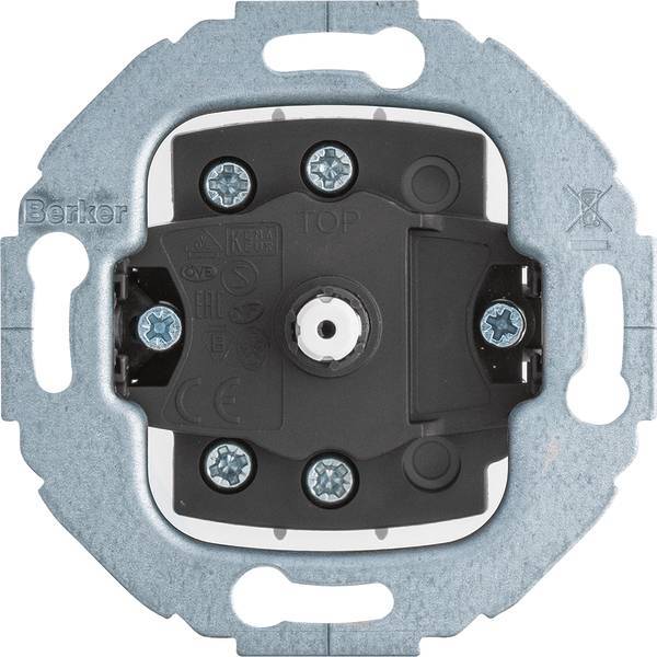 Berker Drehschalter Serien Serie 387503 1930/Glas/R. Install.Baumaterial Schaltermat/Geb.Steu