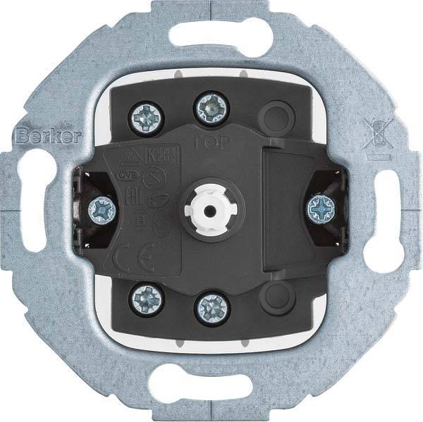 Berker UP Drehstaster 384603 wechsler S1930/Glas/R.clas Install.Baumaterial Schaltermat/Geb.Steu