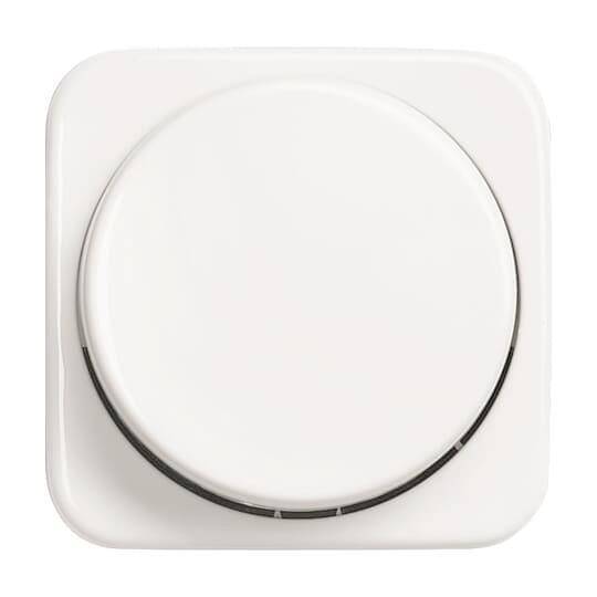 BJ Zentralscheibe 2115/11-214-500 UP-Drehdimmer alpinweiß Install.Baumaterial Schaltermat/Geb.Steu