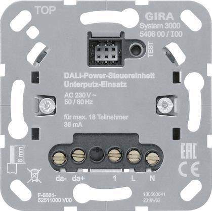 GIRA 540600 S3000 DALI Power- Steuereinheit UP-Einsatz Einsatz Install.Baumaterial Schalter