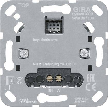 GIRA 541000 S3000 Impulseinsatz Install.Baumaterial Schaltermat/Geb.Steu Schalter Steckdosenm