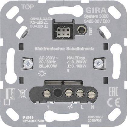 GIRA 540500 S3000 elektronischer Schalteinsatz Install.Baumaterial Schaltermat/Geb.Steu Schalter