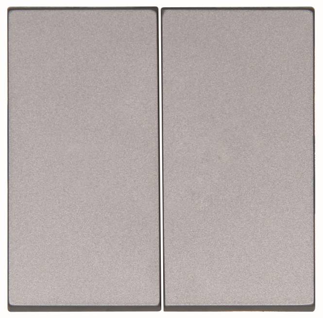 Kopp D-Wippe HK07 stahlfarben 490347009 Install.Baumaterial Schaltermat/Geb.Steu Schalter