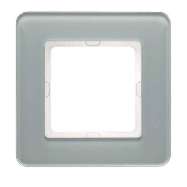 Berker Q.7 Rahmen 1fach 10116079 Glas polarweiß Install.Baumaterial Schaltermat/Geb.Steu Schalter