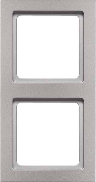 Berker RA 2F Q3 Alu lack 10126094 Install.Baumaterial Schaltermat/Geb.Steu Schalter Steckdosenm