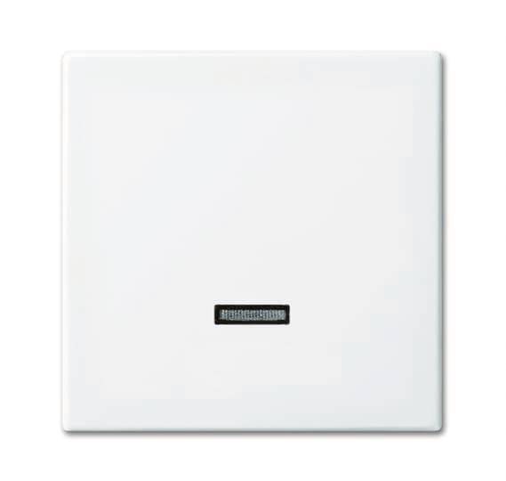BJ balance SI Dimmer- 6543-914-102 Abdeckung alpinweiß Install.Baumaterial Schaltermat/Geb.Steu