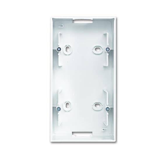 BJ balance SI AP Gehäuse 1702-914 2fach alpinweiß Install.Baumaterial Schaltermat/Geb.Steu