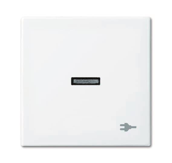 BJ balance SI Wippe Kontroll 1789 ST-914 mit Aufdruck Steckd. transp. Kalotte Install.Baumaterial
