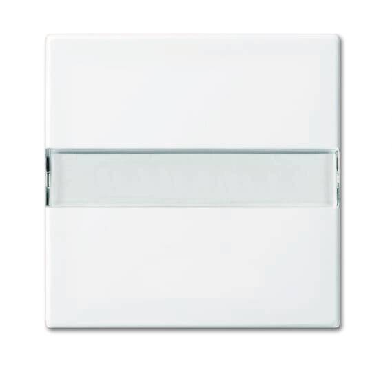 BJ balance SI Wippe Wechsel 2506 N-914 mit Schriftfeld alpinweiß Install.Baumaterial Schalter