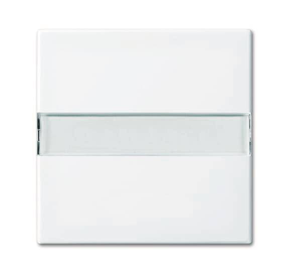BJ Wippe beschriftbar bel. 2510 NLI-914 alpinweiß Busch-balance SI Install.Baumaterial Schalter