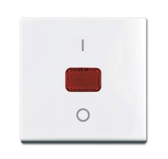 BJ Wippe Kalotte 0-1 alpinweiß 2508-914 Busch-balance SI Install.Baumaterial Schaltermat/Geb.Steu