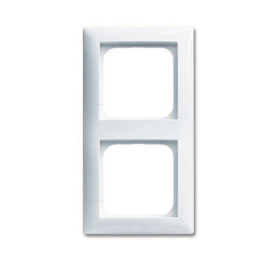 BJ balance SI Rahmen 1722-914 2fach alpinweiss Install.Baumaterial Schaltermat/Geb.Steu Schalter
