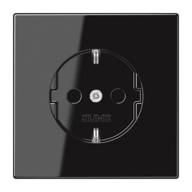 JG SCHUKO Steckdose KI LS1520KISW 16A 250V LS schwarz Install.Baumaterial Schaltermat/Geb.Steu