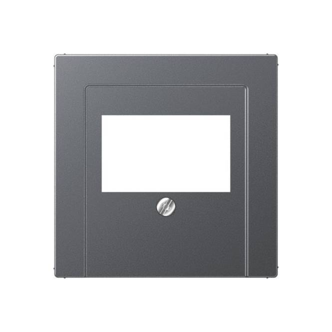 Jung Abdeckung f.TAE A569BFPLTANM bruchs. NFN anthrazit matt Install.Baumaterial Schalter