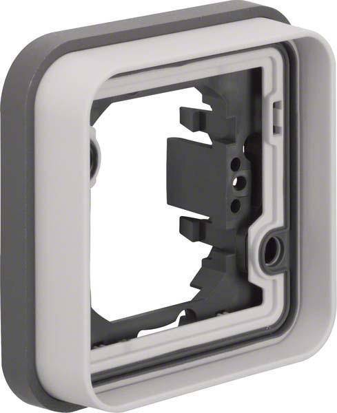 Berker Rahmen 1fach W.1 13283505 lichtgrau Install.Baumaterial Schaltermat/Geb.Steu Schalter