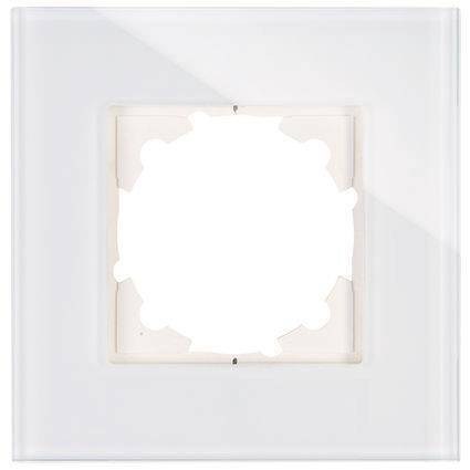 KOPP HK07 Rahmen Glas 1fach 405308004 mint Install.Baumaterial Schaltermat/Geb.Steu Schalter