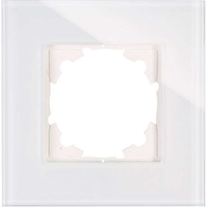 KOPP HK07 Rahmen Glas 1fach 405308004 mint Install.Baumaterial Schaltermat/Geb.Steu Schalter