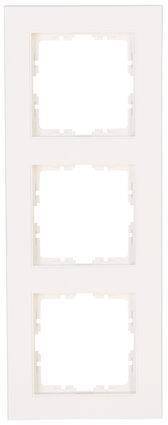 KOPP Abdeckrahmen 3f.HK07r-wei 402729008 Install.Baumaterial Schaltermat/Geb.Steu Schalter