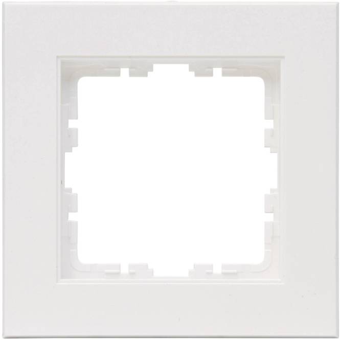 KOPP Abdeckrahmen 1f.HK07r-wei 402129000 Install.Baumaterial Schaltermat/Geb.Steu Schalter