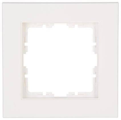 KOPP Abdeckrahmen 1f.HK07r-wei 402129000 Install.Baumaterial Schaltermat/Geb.Steu Schalter