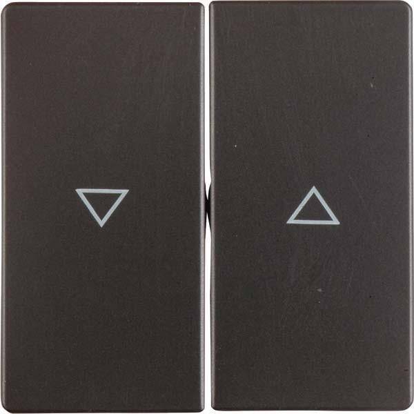 Berker Wippen m. Aufdruck 16256086 Symbol Pfeil Q.1/Q.3 anthrazit, samt Install.Baumaterial Schalter