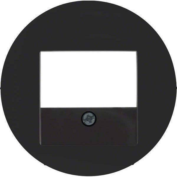 Berker Zentralstück 10382045 R.1/R.3/R.Classic schwarz, glänzend Install.Baumaterial Schalter
