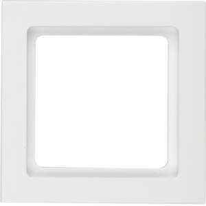 Berker Rahmen Q3 1-fach 10116099 samt polarweiß, Install.Baumaterial Schaltermat/Geb.Steu Schalter