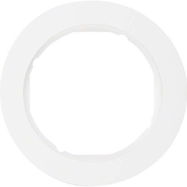 Berker Rahmen Serie R.Classic 10112089 polarweiß, glänzend Install.Baumaterial Schalter