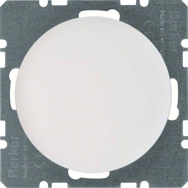 Berker Blindverschluss m. 10092089 Zentralstück R.1/R.3 polarweiß, glänzend Install.Baumaterial